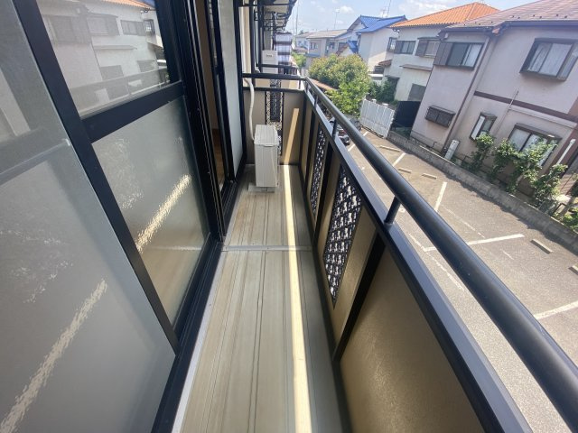 サンウエストのバルコニー|※別部屋参考写真