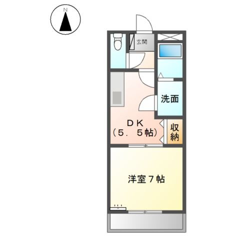 ガーデンホームオーブの間取り