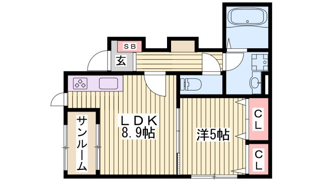 マジェスティⅡの間取り