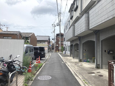 【前面道路含む現地写真】 | 壬生松原町　新築戸建 | 自由設計にてお好きな間取りで建築が可能です♪
