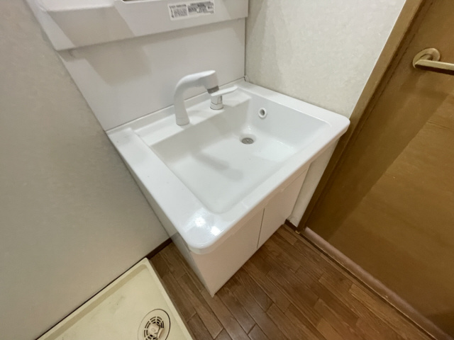 ハイカムール芦屋の洗面所