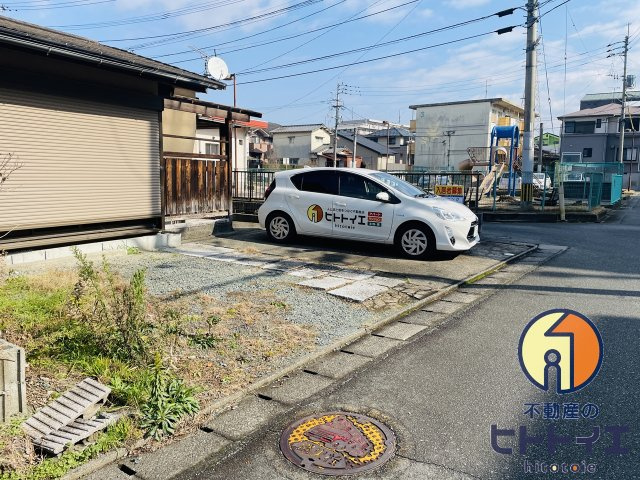 合川戸建の駐車場