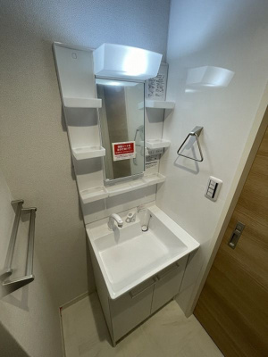 【洗面所】 | トリコロールK【SHM】 | シャンプードレッサー付独立洗面台！