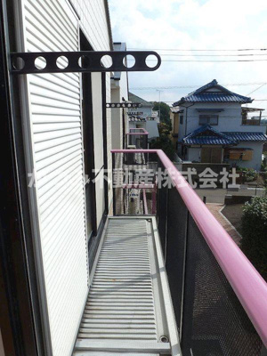 【バルコニー】 | パトリアⅠ | ※同物件他号室参考写真