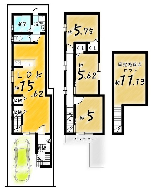 梅津中村町　２号地