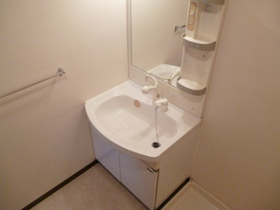 【洗面所】 | エントピアⅦ | 脱衣スペースもあります