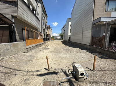 【外観】 | 西院追分町　売土地（建築条件無） | 自由設計にてお好きな間取りで建築が可能です!!