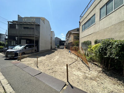 【外観】 | 西院追分町　売土地（建築条件無） | 東西両面道路です♪　工業地域、建ぺい率60％容積率300％