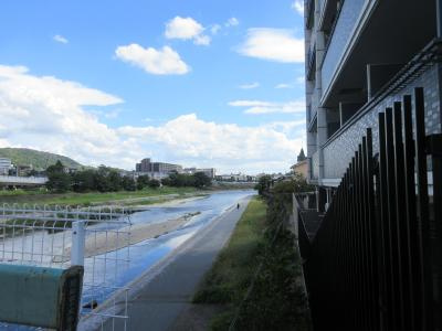 プレサンス京都鴨川の地図|前面道路