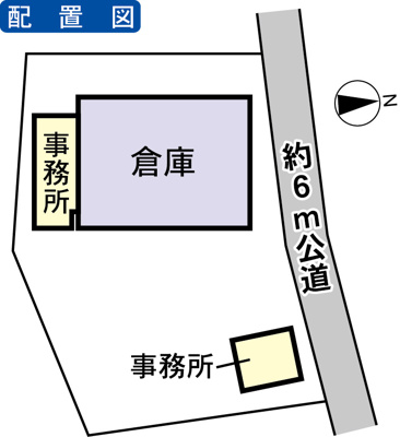 【区画図】 | 板谷6丁目倉庫