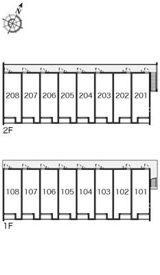 【区画図】 | クレイノルーチェⅤ | 画像3
