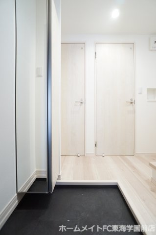 熊本市東区京塚本町のアパートの内装