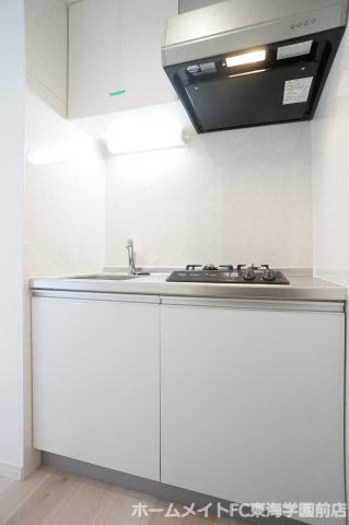 熊本市東区京塚本町のアパートのキッチン
