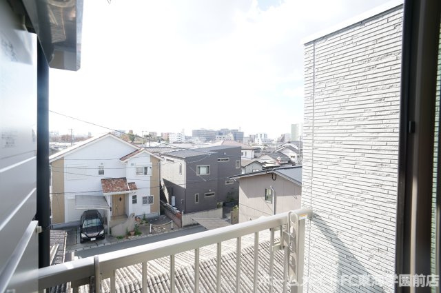 熊本市東区京塚本町のアパートの展望