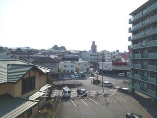 広島市安佐北区落合南２丁目の賃貸マンションの展望|募集のお部屋（404号室）からの眺望です！