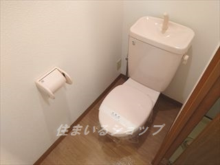 広島市安佐北区落合南２丁目の賃貸マンションのトイレ|シャワートイレ設置します！