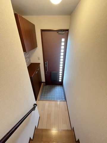 シャーメゾン大山A棟の玄関