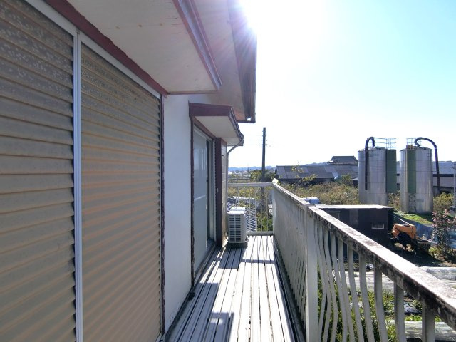 一宮町戸建のバルコニー