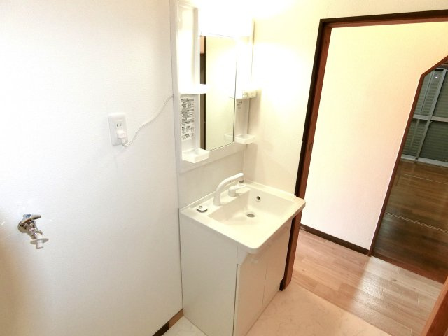 一宮町戸建の洗面所