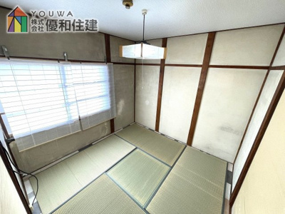 【和室】 | 神戸市垂水区五色山４丁目　中古テラスハウス | ２階和室４.５帖のお部屋です