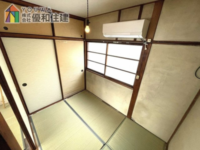 【和室】 | 神戸市垂水区五色山４丁目　中古テラスハウス | ２階和室３帖のお部屋です