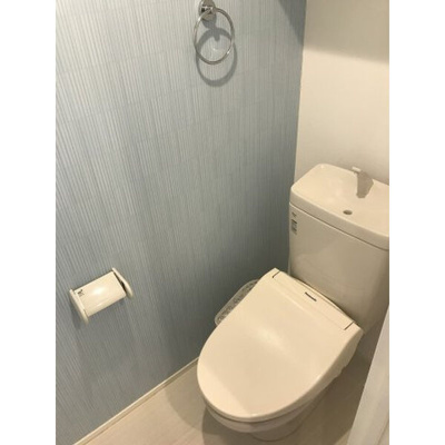 【トイレ】 | ハーモニーテラス佐古前町 | 清潔感のあるトイレです