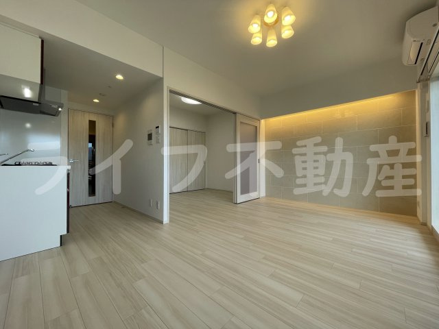 プレジオ荒本新町の居間・リビング|居間です