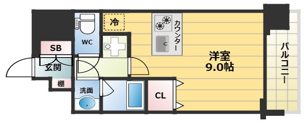 【間取り】 | ファーストステージ福島パークサイド