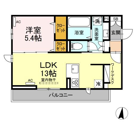 【間取り】 | ヴィラ胡蝶
