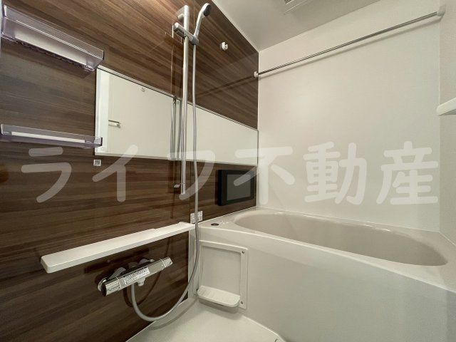 プレジオ荒本新町の浴室|落ち着いた空間のお風呂です
