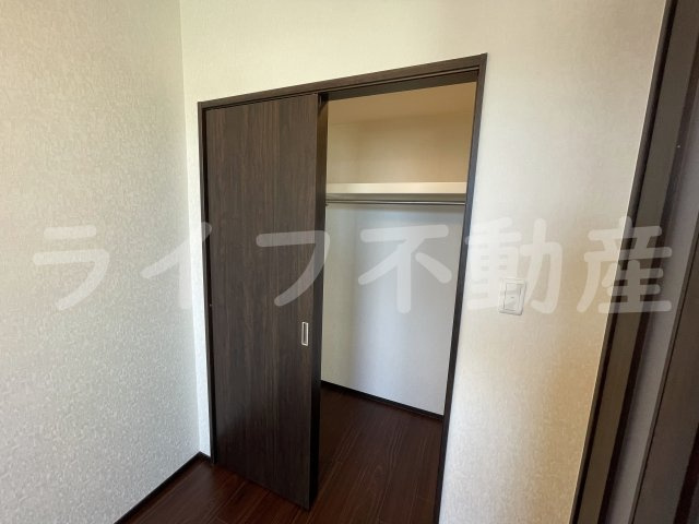 プレジオ荒本新町の収納|大きなスペースがあり、収納には困りません