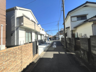 【前面道路含む現地写真】 | 前面道路