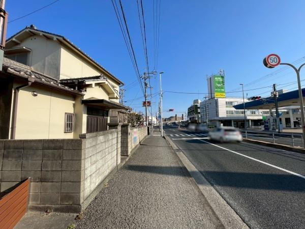 和歌山市延時中古戸建の前面道路含む現地写真