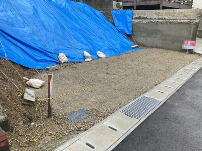 【前面道路含む現地写真】 | 売地　高知市薊野北町3丁目　＠20.66