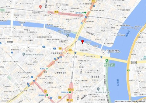 初音森ビルの地図