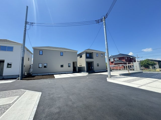 新築　高崎市新保田中1期　3号棟の外観|現地写真　高崎市新保田中1期