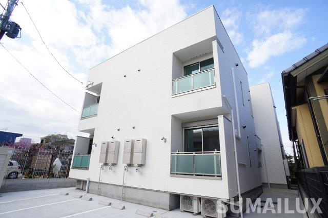 熊本市中央区坪井５丁目のアパートの外観