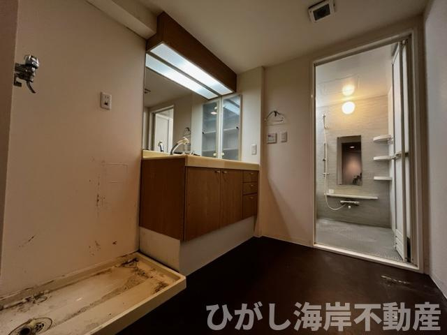 マリブコート茅ヶ崎の脱衣所|脱衣スペース