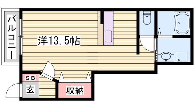 ティエラ・アサヒの間取り
