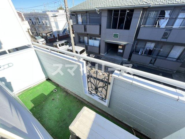 プレジールのバルコニー