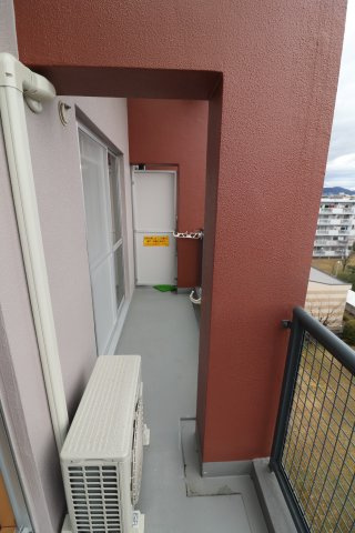 マンションフォルツーナのバルコニー