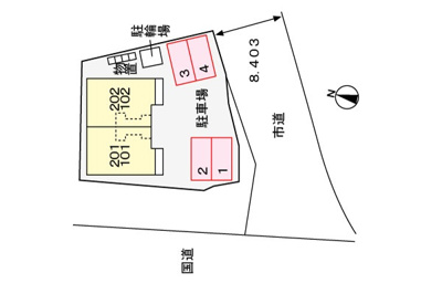 【区画図】 | アンジュコリーヌ