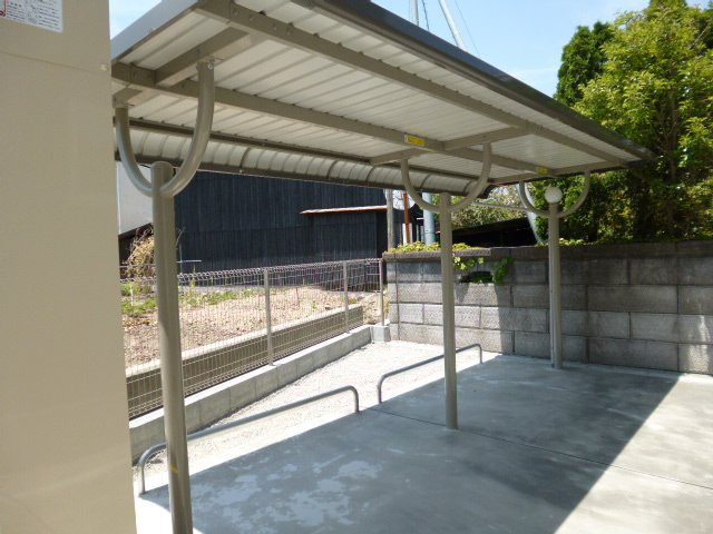 総社市西郡のアパートのその他共用部分|駐輪場