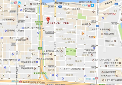【地図】 | ドルチェヴィータ北浜