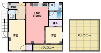 【間取り】 | モーブ上鳴尾