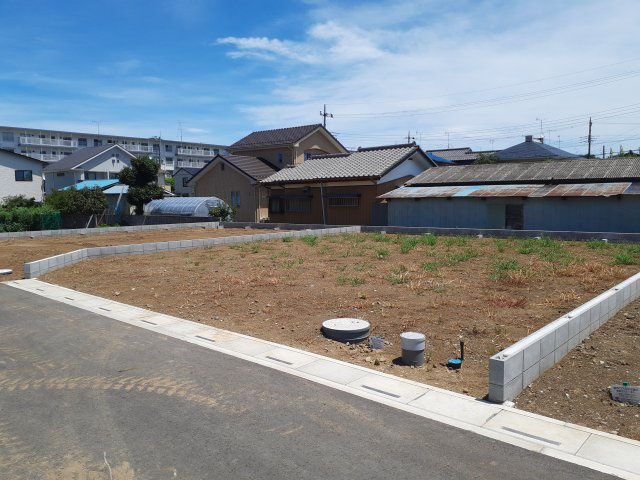 鴻巣市箕田の売地の外観