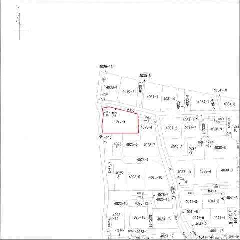 高崎市倉賀野町売地の土地図|公図