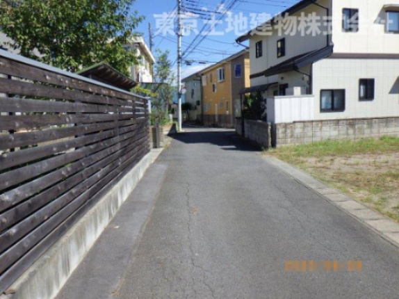 高崎市倉賀野町売地の前面道路含む現地写真