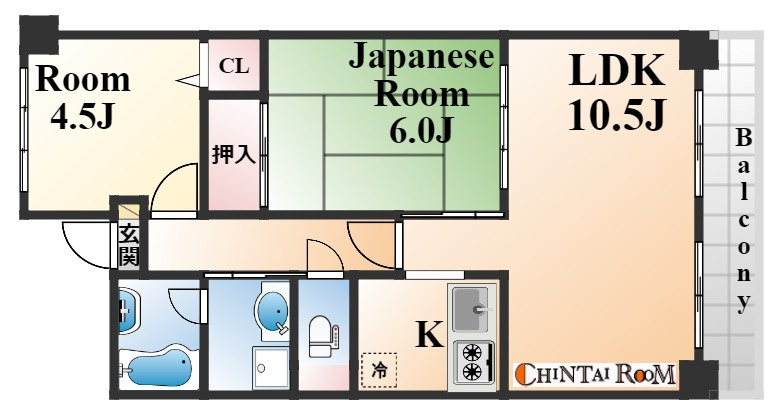 エリム摩耶の間取り