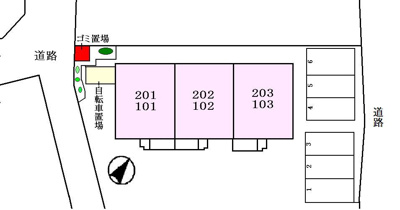 【駐車場】 | エクセレンテ・Ｆ・参番館 | 駐車場